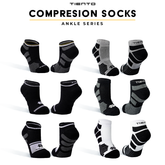 Tiento Short Ankle Compression Socks