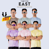 Tiento Jersey Running Men Kaos Olahraga Pria Baju Lari Quick Dry East