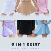 Tiento 2in1 Sporty Skirt Short Legging
