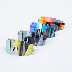 Tiento Running Sunglasses Kacamata Olahraga Lari Polycarbonate Anti Silau Shield Series