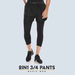 Tiento 2in1 Short Pants Capri 7/8 Legging