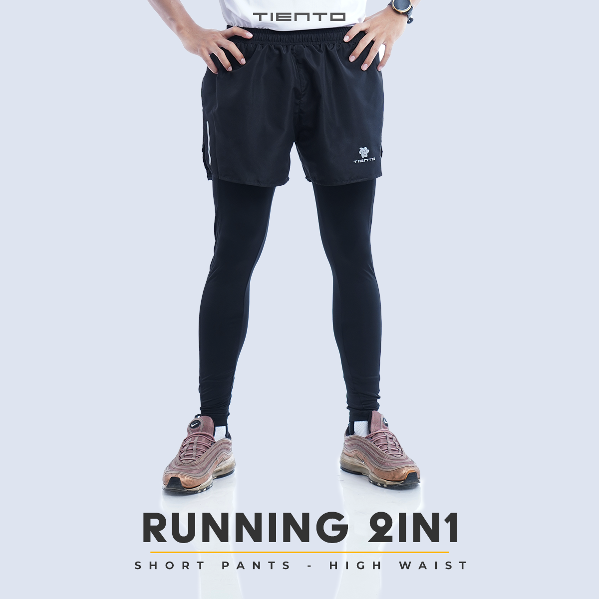 Tiento 2in1 Short Pants Long Legging Xcel