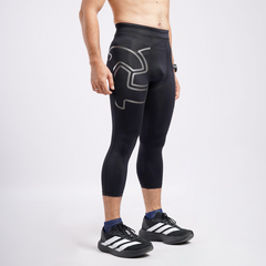 Tiento Baselayer Celana Legging Leging Ketat Olahraga 3/4 Pants Pria