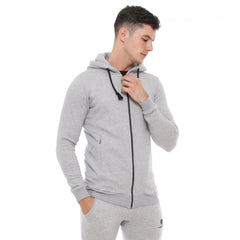 Tiento Jacket Fleece with Zipper Pocket Sporty Jaket Olahraga Saku Resleting Pria