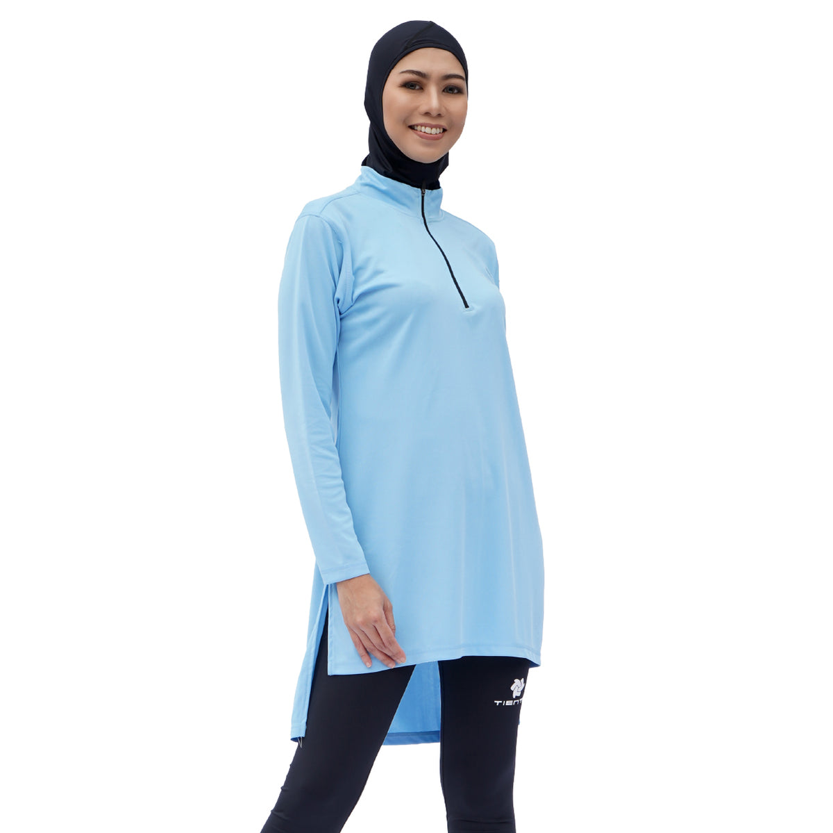 Tiento Long Sleeve Dry Fit Zipper Aleeya