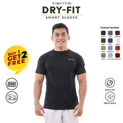 [BUY 1 GET 2] Tiento Short Sleeve Dry Fit Basic Men