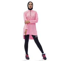 Tiento Long Sleeve Dry Fit Zipper Aleeya