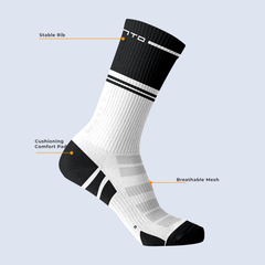 Tiento Sports Socks Running Fitness Kroom Zenith
