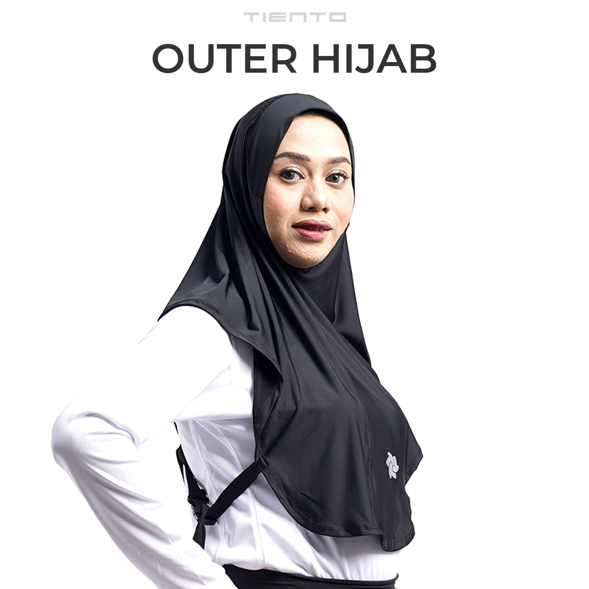 Tiento Outer Hijab Running Velora