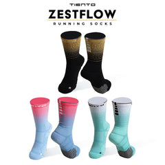 Tiento Kaos Kaki Olahraga Lari Running Socks Kaoskaki Trail Run Futsal Gym Zestflow Anti Slip