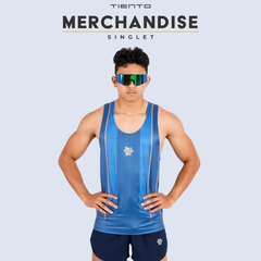 Tiento Singlet Sleeve Less Jersey Tangerang 10 K Special Edition