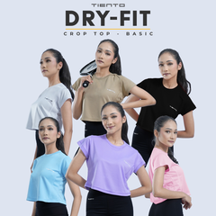 Tiento Dryfit Crop Top Short