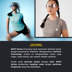 Tiento Jersey Running Women Kaos Olahraga Wanita Baju Lari Quick Dry East