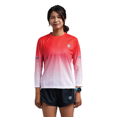 Tiento Baju Running Wanita Long Sleeve Airlite