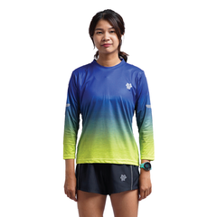 Tiento Baju Running Wanita Long Sleeve Airlite