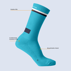 Tiento Sports Socks Running Fitness Kroom Zenith