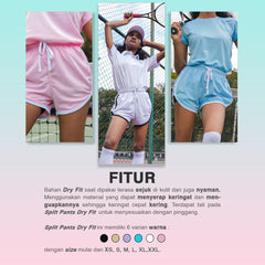 Tiento Sporty Hot Pants Aurora
