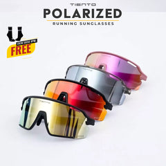 Tiento Running Sunglasses Kacamata Olahraga Lari Polarized Anti Silau Armor Series