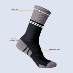Tiento Sports Socks Running Fitness Kroom Zenith