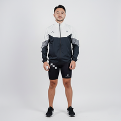 Early Bird Bormar | Paket Long Run Set Jacket Running Short Legging | Free Hat & Socks