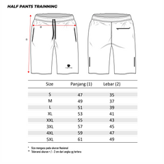 Tiento Training Half Pants
