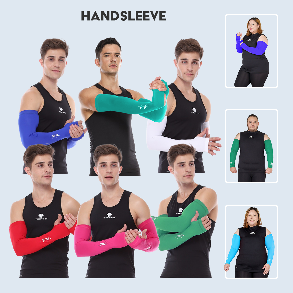 Tiento Hand Sleeve Thumbhole (Men Catalog)