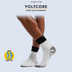 Tiento Kaos Kaki Olahraga Lari Running Socks Kaoskaki Trail Run Futsal Gym Voltcore