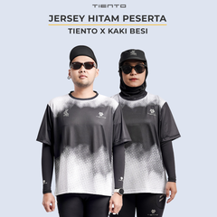 Tiento Merchandise Jersey Kaki Besi White Unisex Men Women Unisex (Harga 1 pcs)