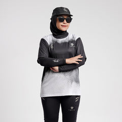 Tiento Merchandise Jersey Kaki Besi White Unisex Men Women Unisex (Harga 1 pcs)