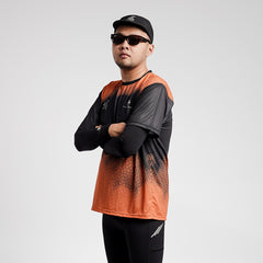 Tiento Merchandise Jersey Kaki Besi Orange Unisex Men Women (Harga 1 pcs)