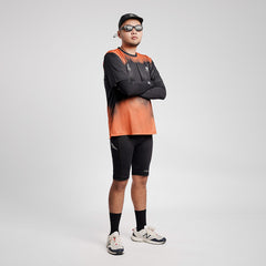 Tiento Merchandise Jersey Kaki Besi Orange Unisex Men Women (Harga 1 pcs)