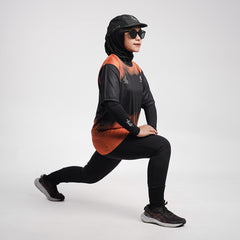 Tiento Merchandise Jersey Kaki Besi Orange Unisex Men Women (Harga 1 pcs)