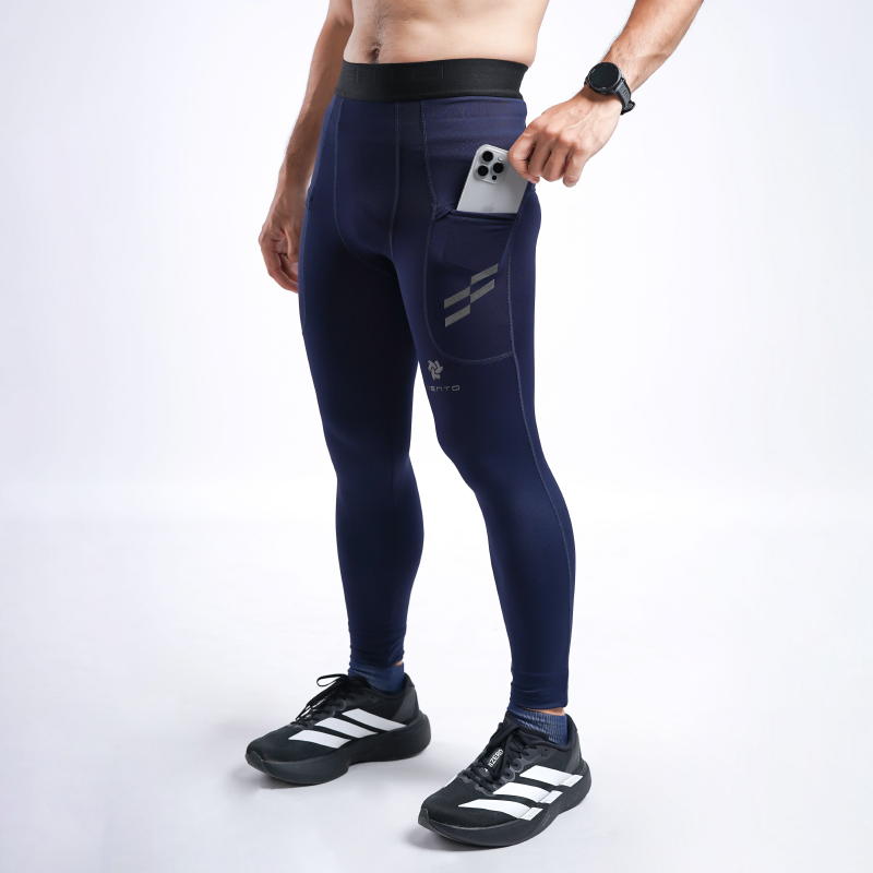 Tiento Baselayer Leging Celana Panjang Ketat Olahraga Legging Sport Long Pants Series Pria