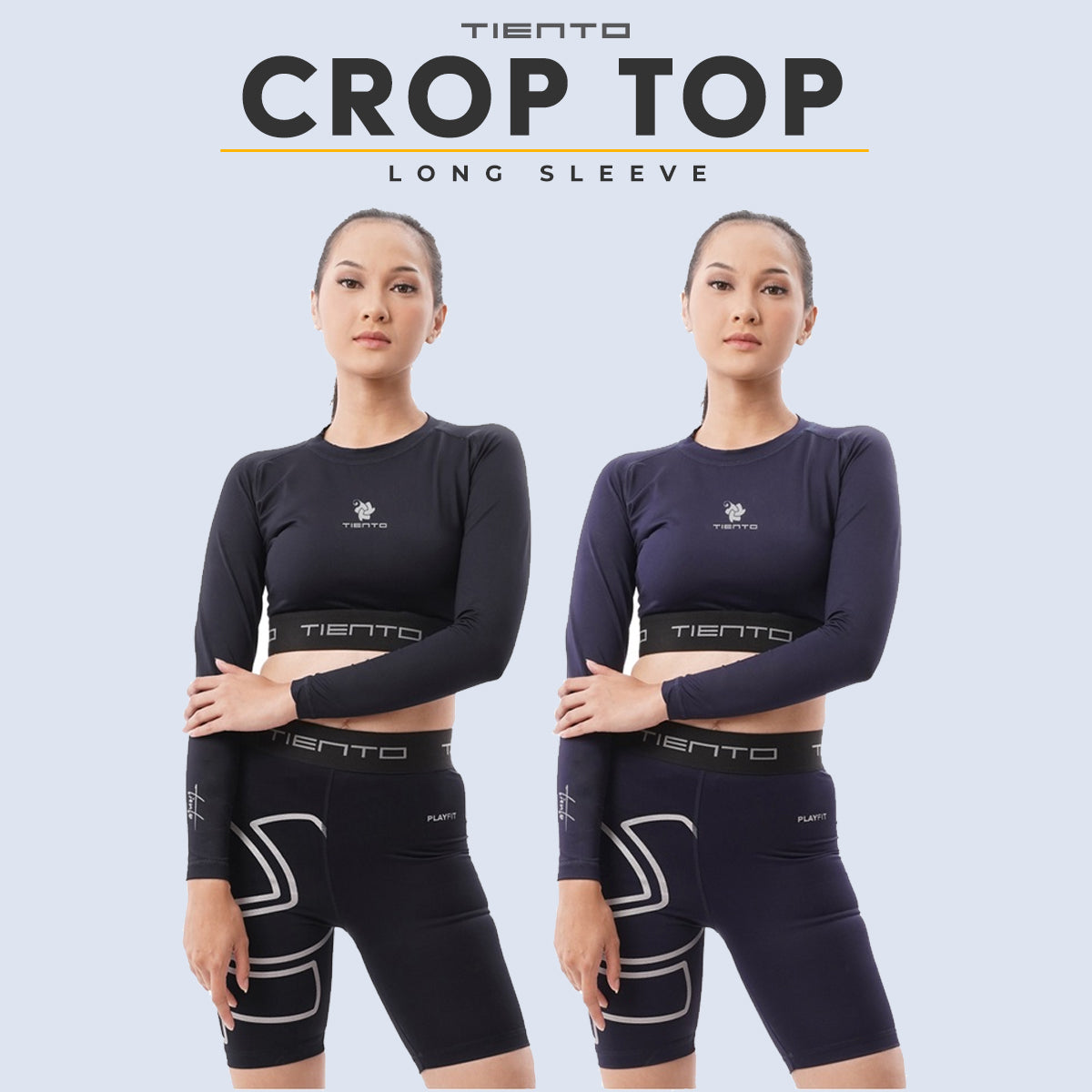 Tiento Baselayer Crop Top Long