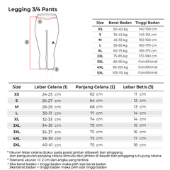 Tiento Legging Capri 3/4 Regular