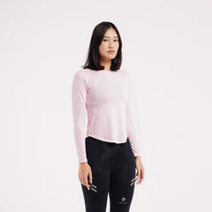 Tiento Jersey Running Women Kaos Olahraga Wanita Lengan Panjang Baju Lari Quick Dry East