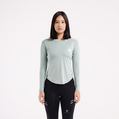 Tiento Jersey Running Women Kaos Olahraga Wanita Lengan Panjang Baju Lari Quick Dry East