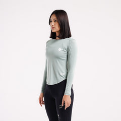 Tiento Jersey Running Women Kaos Olahraga Wanita Lengan Panjang Baju Lari Quick Dry East