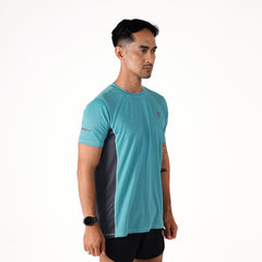 Tiento Kaos Olahraga Lari Baju Running Gym Dry Fit X-Lite Neo Pria