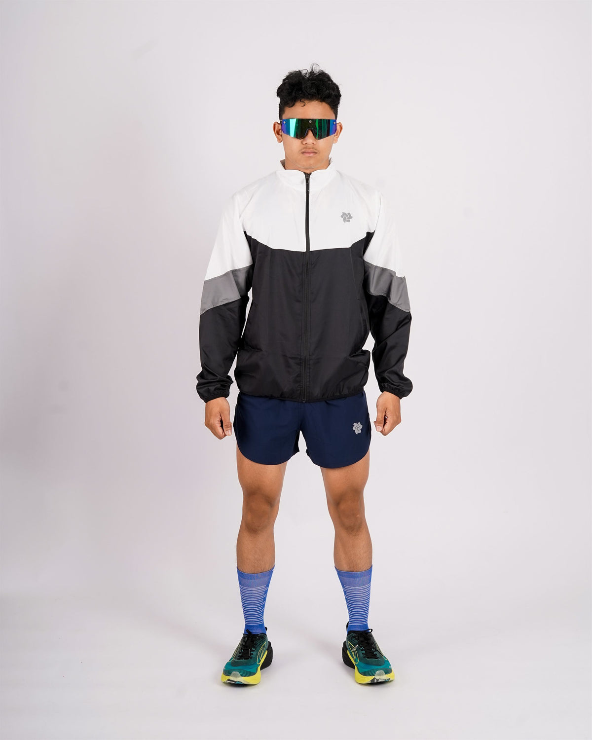 Tiento Running Jacket Ultralight Jaket Lari Turtleneck