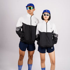 Tiento Running Jacket Monochrome White Arctic Unisex
