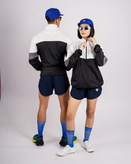 Tiento Running Jacket Monochrome White Arctic Unisex