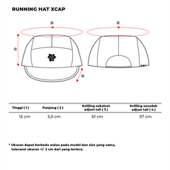 Tiento Running Cap Xcel / Xcap