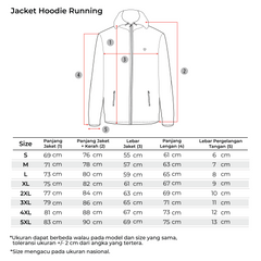 Tiento Running Jacket Erazor
