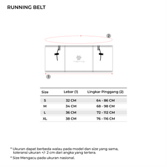 Tiento Running Belt