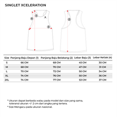 Tiento Singlet Dry Fit Xceleration Men