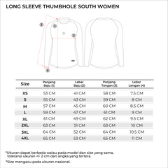 Tiento Jersey Running Women Kaos Olahraga Wanita Lengan Panjang Baju Lari Quick Dry South