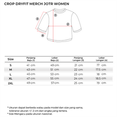Tiento Crop Top Running Official Merchandise JOTR 2026