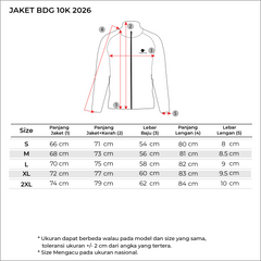Tiento Jacket Merchandise Bandung 10K Series
