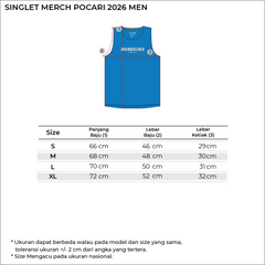 Tiento Singlet Official Merchandise Pocari 2026